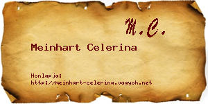 Meinhart Celerina névjegykártya